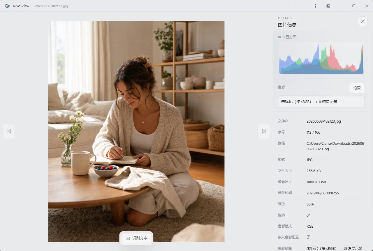 Nivo View 打开一张图片后连续浏览同文件夹内容
